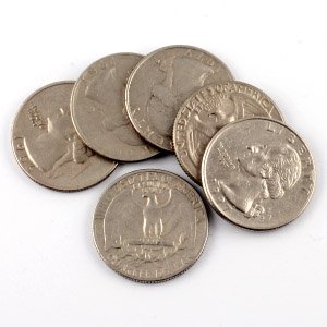 クォーター（25￠：6枚組） アメリカ25セントコイン - 雑貨屋 ...