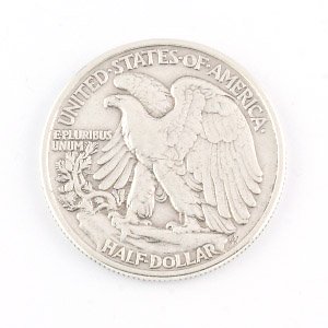 シルバー・ウォーキングリバティハーフダラー（50￠) アメリカ50セントコイン 1916-1947 - 雑貨屋ギャラリーウェーブ
