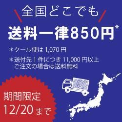 期間限定送料一律キャンペーン中です