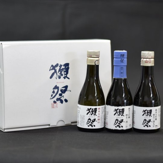 獺祭 おためしセット 180ml×3本 - 【下関】ふぐ宅配 ふぐ通販 ふぐ専門