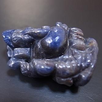 ブルーサファイアガネーシャ - ミーアクリスタル 天然石＆癒しの