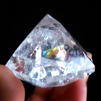 水晶立体３D六芒星