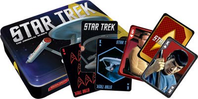 STAR TREK スタートレック トランプ2個セット 【スタートレックブリキ缶入り】 - 海外ドラマグッズ専門店エーシープラス