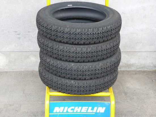 Michelin X M+S タイヤ 135R15 4本set - ルノー・プジョー・シトロエン