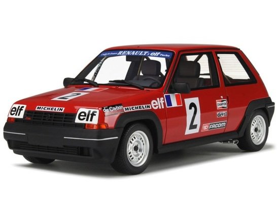 Renault 5 GT Turbo Coupe 1/18【展示品】 - ルノー・プジョー・シトロエン 欧州車専門店 Voiturette