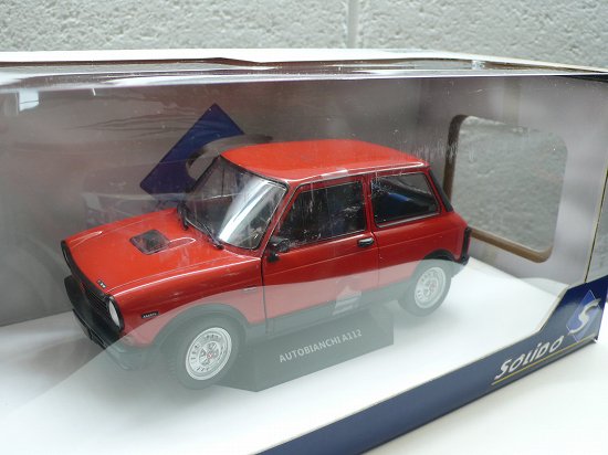 Autobianchi A112 Abarth 1980 1/18 ﾚｯﾄﾞ - ルノー・プジョー・シトロエン 欧州車専門店 Voiturette