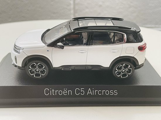 Citroën C5 ｴｱｸﾛｽ 1/43 ﾎﾜｲﾄ - ルノー・プジョー・シトロエン　欧州車専門店 Voiturette