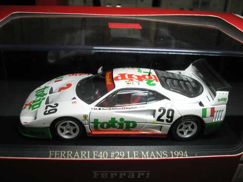 フェラーリ　F40 LM 1994　 totip #29　1/43 - Nゲージ:ジオラマレイアウト販売-通販-のぐたんずほびい