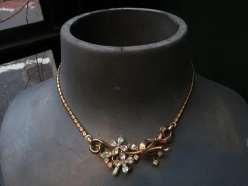 trifari アルフレッドフィリップデザインフラワーネックレス(S ...