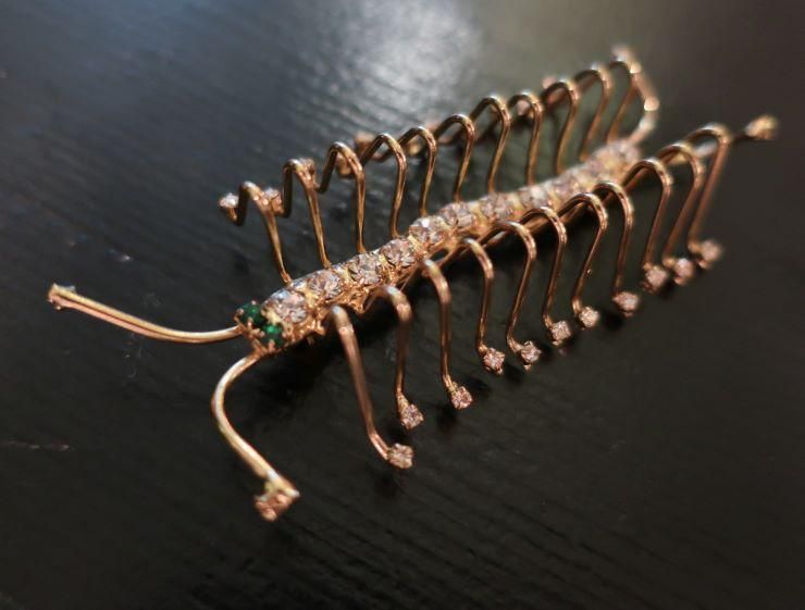 希少！Beatrix Jewelry大ぶり 2wayヴィンテージブローチ9549 ブローチ・04-268-i | TARA・accessories&button
