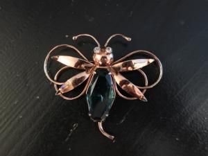 銅製アンティーク昆虫黄金虫一輪挿し 【公式通販】