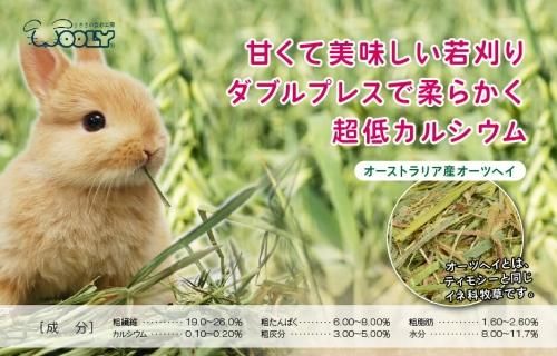 ウーリーのセレクト牧草 オーツヘイ 850g うさぎショップ Love Rabbit