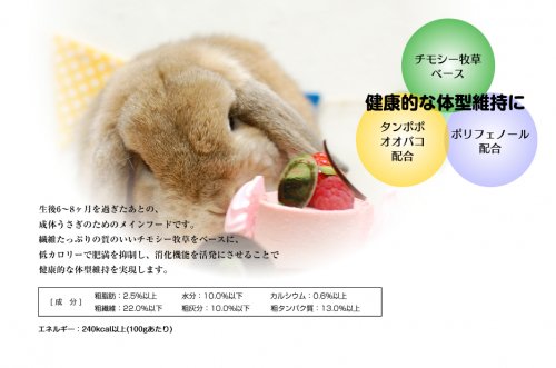 ラビットフード(ペレット) - うさぎショップ Love Rabbit