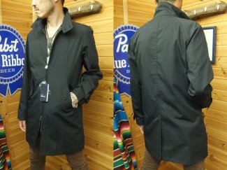 フレッドペリー] F2531-07 ハリントンジャケット型のコート：黒 ～1年 ...