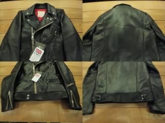 ルイスレザー] 441T サイクロン：タイトフィット：黒/ホース