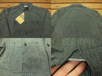 専用　XL 東洋 バズリクソンズ BR26082 ブラック シャンブレー シャツ 楽天市場】BUZZ RICKSON'S バズリクソンズ シャツ コットン コバート