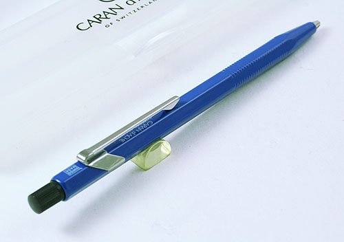 ★貴重！CARAN D'ACHE/カランダッシュFIXPENCIL 884/２ミリ芯ホルダー！ブルー軸！ - パーカー PARKER 等  アンティーク万年筆 アンティーク文具 販売 商芸文具