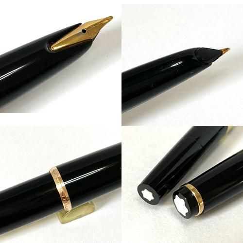 ☆貴重 1960年代/ＭＯＮＴＢＬＡＮＣ/モンブラン NO.31万年筆 ウイングニブB（太字）ペン先金メッキ　ピストン式☆, - パーカー  PARKER 等 アンティーク万年筆 アンティーク文具 販売 商芸文具