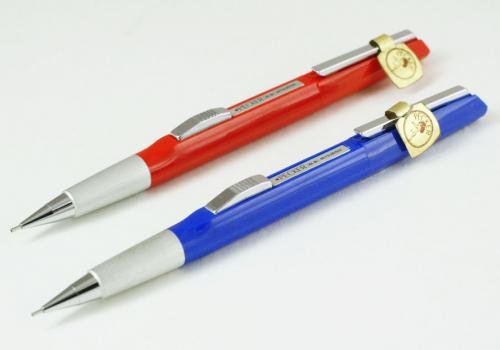 三菱鉛筆ペッカーのシャープペンシルとペンケースのセット - 筆記具