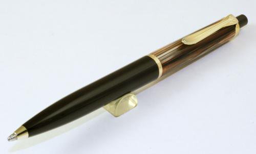 ペリカン K400 茶縞 ボールペン - 筆記具
