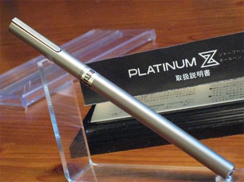 ☆貴重！PLATINAM/プラチナＺキャップレスシャープペンシル（回転 ...