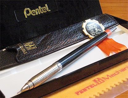 カーキ×インディゴ PENTEL メカニカ0.3㎜ 初期型【1968年〜1971年