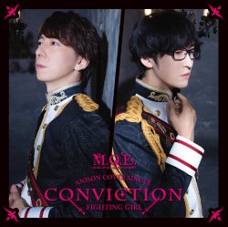 M.O.E. ANISON COVER SINGLE CONVICTION-FIGHTING GIRL-【通常盤】