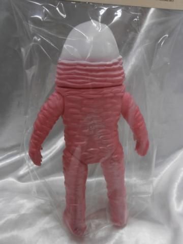 やまなや ブルマァク 復刻 【ザラブ星人】 ソフビ ミニ　　（ピンク成型） やまなや 復刻ブルマァクミニ／ザラブ星人（蓄光版） | 新潟の