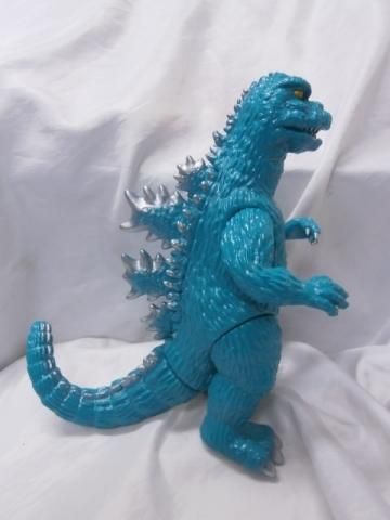 1837 未開封品 世紀の大怪獣 ゴジラ 紫 マーミット 2004 怪獣天国 背中金