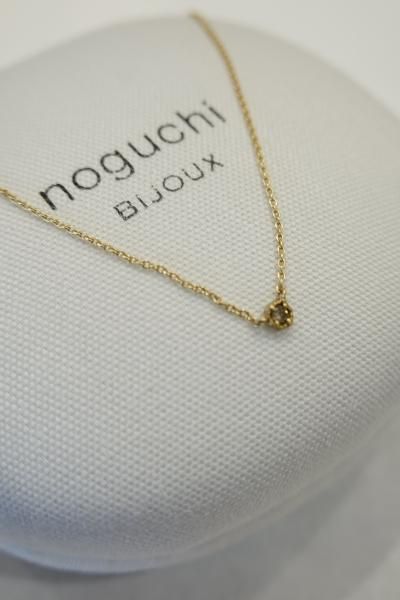 noguchi BIJOUX ブラウンダイヤネックレス umbandung.ac.id