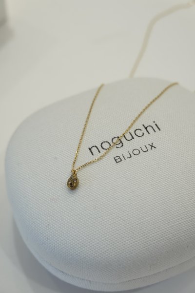 noguchi BIJOUX ブラウンダイヤネックレス-