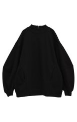<img class='new_mark_img1' src='https://img.shop-pro.jp/img/new/icons1.gif' style='border:none;display:inline;margin:0px;padding:0px;width:auto;' />CLANE 2024SS MOCKNECK OVER TOPS ブラック