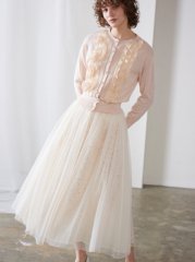 <img class='new_mark_img1' src='https://img.shop-pro.jp/img/new/icons1.gif' style='border:none;display:inline;margin:0px;padding:0px;width:auto;' />MARILYN MOON 2024SS Organdy lace reversible skirt