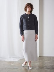 <img class='new_mark_img1' src='https://img.shop-pro.jp/img/new/icons1.gif' style='border:none;display:inline;margin:0px;padding:0px;width:auto;' />MARILYN MOON 2024SS Lame shaggy knit skirt