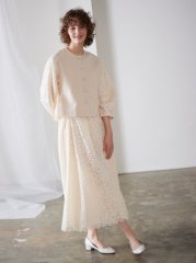 <img class='new_mark_img1' src='https://img.shop-pro.jp/img/new/icons1.gif' style='border:none;display:inline;margin:0px;padding:0px;width:auto;' />MARILYN MOON 2024SS Organdy lace milano rib jacket