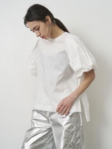 ELENDEEK 2024AW BALLOON COCOON SL BL ホワイト