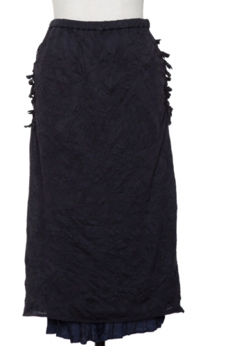muller of yoshiokubo RIBBON SKIRT ブラック muller of yoshiokubo RIBBON SKIRT ブラック