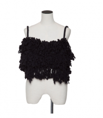 muller of yoshiokubo FLUFFY CAMI ブラック muller of yoshiokubo FLUFFY CAMI ブラック