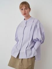 ELENDEEK 2025SS TUCK CUFF SHIRT BL ٥