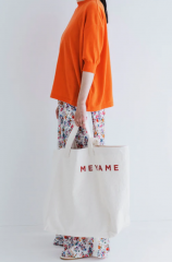 MEYAME 2025SS CANVAS BIG TOTE