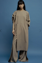 UJOH Sleeve Belt Sack Dress