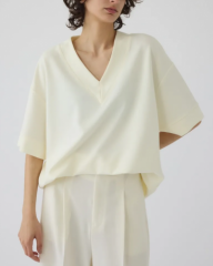 RIM.ARK Mannish v-neck tops