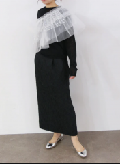 ڴָ10OFFMARILYN MOON layered dot tulle 5way camisole