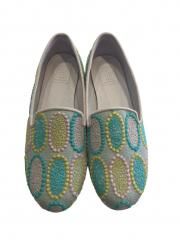 mina perhonen aurinko tarteシューズ /グリーン/37㎝・38