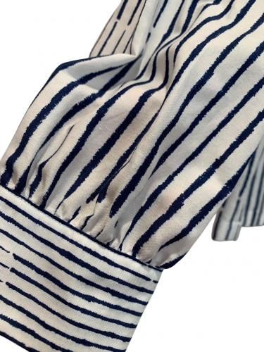 mina perhonen misty flowerシャツ ホワイト/38