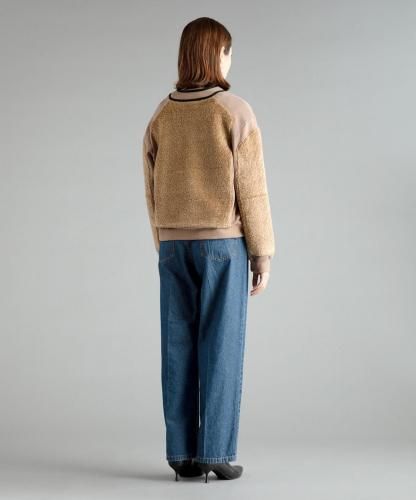MUVEIL 2025AW 裏毛ボアブルゾン
