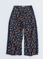 MEYAME SIDE LINE WIDE PANTS (FLOWER)