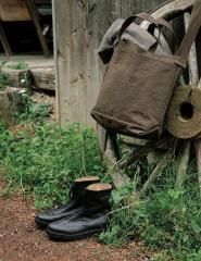 pas de calais 25AW ץ쥶 FRONT ZIP BOOTS ֥å





