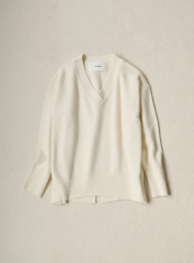 ADAWAS 2025AW CASHMERE-BLEND V-NECK