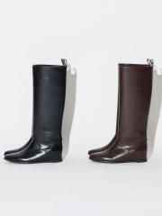 ELENDEEK IN HEEL LONG BOOTS